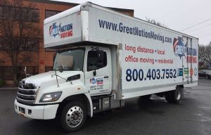 Truck for short distance relocation